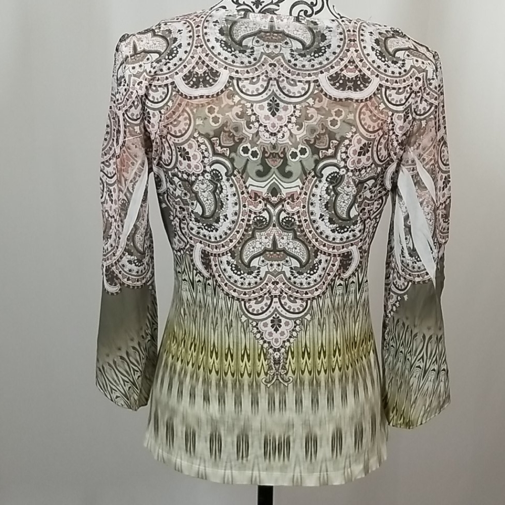 JM Collection Blouse - Picture 6 of 8